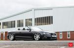Audi A5 Cabriolet on Vossen Wheels (CV7) 2016 года